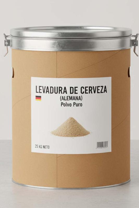Levadura de Cerveza (Alemana) Pura en Polvo (25 kg)